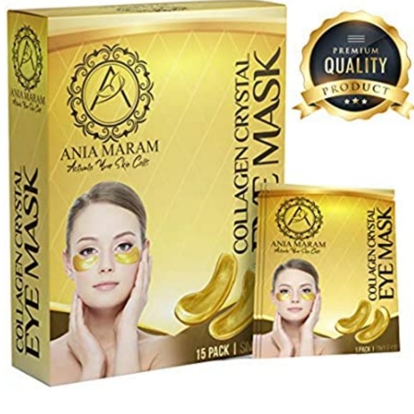 NWT Ania Maram 15 pack Collagen Crystal eye mask - Picture 1 of 6